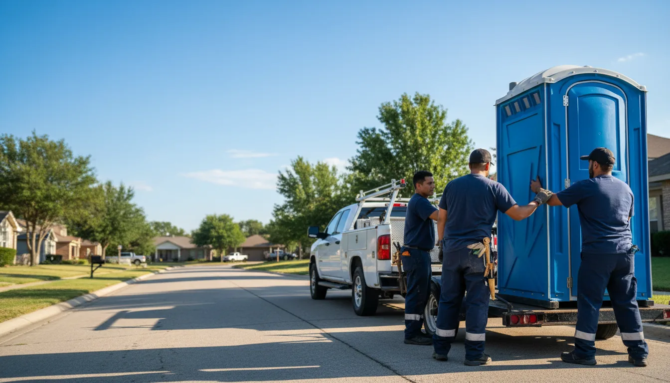 Portable Toilet Rental in Josephine, TX near me